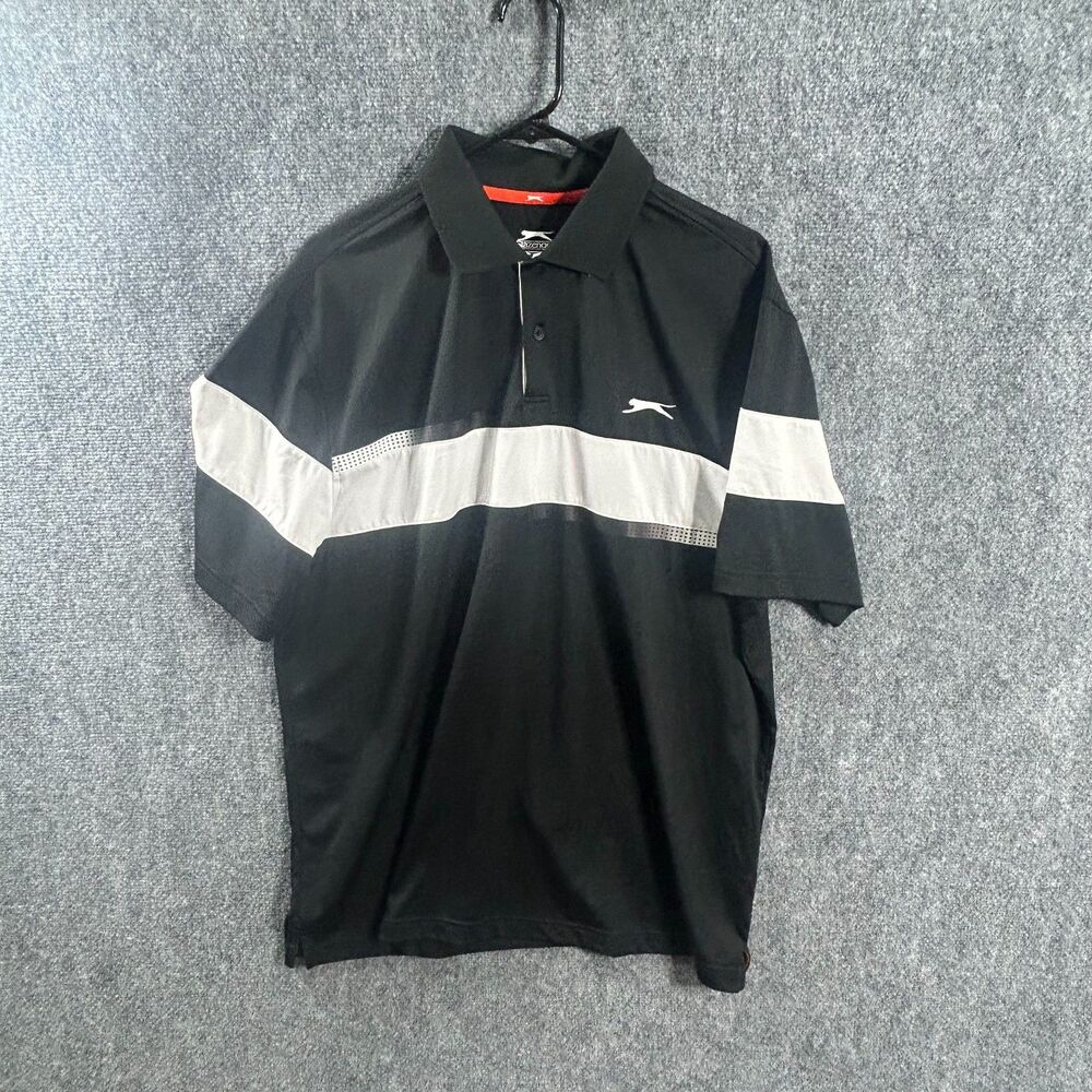 SLAZENGER Golf XL Mens Polo Shirt Lightweight Sweat Wicking Athletic Performance